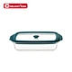 glass food container with glass lid